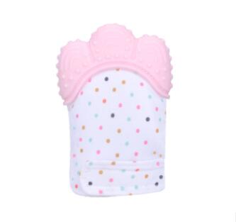 Baby Teething Mitten Silicone Glove